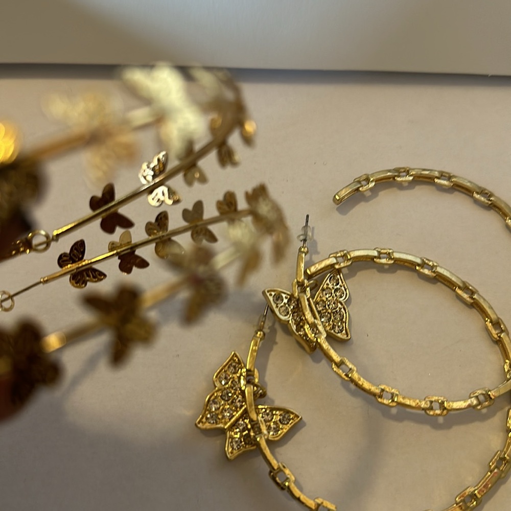 Butterfly Earring Bundle - Picture 2 of 6